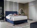Voodi Cortina 140x200 158x130x215 cm Tume Sinine