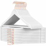 Riidepuud puidust 44.5x1.2x23cm valge