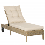 Lamamistool terrassile 200 x 66 beež