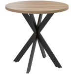 &Uuml;mar s&ouml;&ouml;gilaud 75x75 cm pruun puit MDF terasjalad