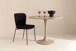 Glade s&ouml;&ouml;gilaud l&auml;bim&otilde;&otilde;t 100 cm beež MDF ja terasraam