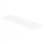 Seinariiul 20 x 80 x 3,8 cm valge MDF 10 kg