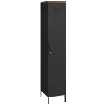 Metallist riidekapp 35 x 46 x 183 cm lukustatav