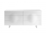 Hudson sahtlitega kummut valge 160 cm 6 sahtlit