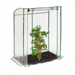 Kasvuhoone 170 x 130 x 75 cm l&auml;bipaistev PVC-kattega