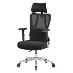 Kontoritool 70x70x112 136 cm must ergonoomiline