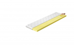 Madratsikate Topper Visco 80x4x200 cm Valge