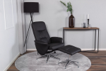Tugitool j&auml;riga Rolf 82x105x77 cm Must