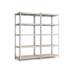 Laoriiulid 2tk 200 x 100 x 50 cm h&otilde;bedane