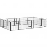 Koera aedik 320 x 100 cm hall 16 moodulit terasest