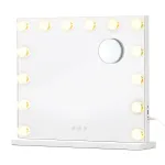 Hollywood meigipeegel 14 LED-tuld ja 10x suurendus
