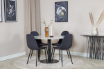S&ouml;&ouml;gilaud Estelle 106 cm Valge S&ouml;&ouml;gitool Polar 53x87x44 cm Must