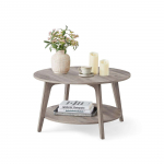 &Uuml;mmargune kohvilaud 80 cm x 45 cm hall