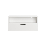 Seinale kinnitatav &ouml;&ouml;kapp valge MDF 45 &times; 25 &times; 22 cm