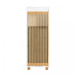 Bambusega pesukorviga kapp MDF 32 x 33 x 85 cm