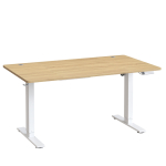 K&otilde;rgust reguleeritav laud 140 x 80 cm kuldne tamm