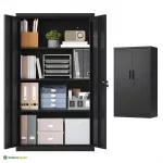 Failikapp 80 x 40 x 90 cm must teras lukustatav