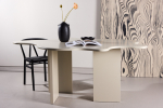 S&ouml;&ouml;gilaud Flower 190x123x76 cm beež MDF 100 kg kandev&otilde;ime