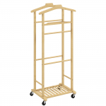 Riidepuu 47x33,7x105,5 cm looduslik bambus ratastel