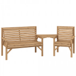 Aiam&ouml;&ouml;bli komplekt 3-osaline 121x65x90 cm kuusk