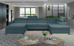 Nurgadiivan Josette 370x190x98 cm Sinine