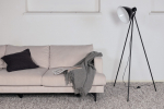 P&otilde;randalamp must Tiv 139.5x73x63 cm
