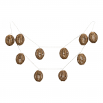 LED valguskett &otilde;ue Carlisle pruun