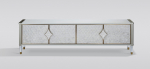 Stilig TV alus 200 x 55 x 40 cm valge 4 ust