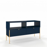 Polka P01 konsoollaud sinine 120 &times; 65 &times; 37 cm