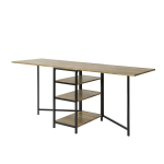 Pikendatav s&ouml;&ouml;gilaud 180 cm E1 MDF ja metallalus