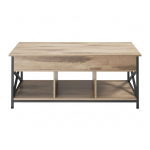 Diivanilaud panipaigaga 60x120x48-62 cm pruun t&otilde;stetav