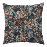 Diivanipadi Blossom 45x45 cm sinine-pruun pol&uuml;ester