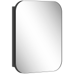 Vannitoa peegelkapp 40,2x10,2x50,9 cm must