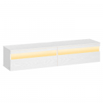 TV laud seinale 147 x 35 x 30 cm lumivalge