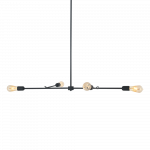 Laevalgusti elutuppa Triso 4 must