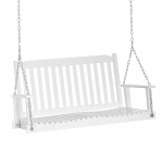 Kahekohaline ripptool 117x69x60 cm Valge