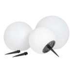 Lifton LED aiavalgusti 3 tk valge IP44 p&auml;ikesepaneel