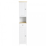 Kitsas vannitoakapp 29 cm valge 170 cm k&otilde;rge MDF