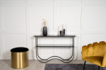 Konsoollaud 76x117x33.5 cm Must