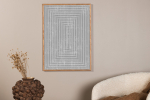 Seinapilt S&uuml;mmeetriline 50 x 70 cm hall pabertr&uuml;kk