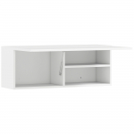 Vannitoakapp seinale valge 80x25x30 cm