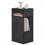&Ouml;&ouml;kapp sahtliga kitsas 30 x 25 x 59,4 cm eebenimust