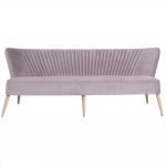 Kolmekohaline diivan 180x65x72 cm lilla