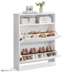 Jalatsikapp 24 x 80 x 102 cm valge 11 16 paarile