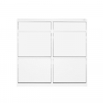 Jalatsikapp sahtlitega 98 x 19 x 95 cm MDF esikusse