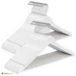 Puidust riidepuu 30 tk pilvevalge 43 x 21 cm kasepuit