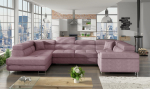 Nurgadiivan Letto 340x202x90 cm Roosa