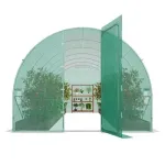 Kasvuhoone 590x295x225 cm roheline tsingitud raam