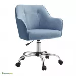 Kontoritool sinine 69 x 65 x 83 93 cm ratastega