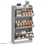 Jalatsikapp esikusse 18 paari hall 3 klappi 60 cm lai
